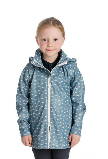 Horseware Kids Rain Jacket 3-4 Moroccan Blue