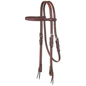 Tough1 Premium Harness Browband Headstall with Tie