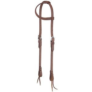 Tough1 Dbl Stitch Harness One Ear Headstall with Tie