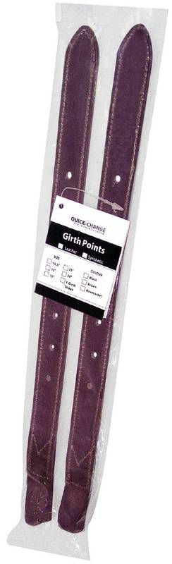 Quick-Change Y-Girth Points Leather
