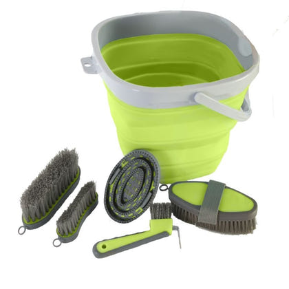 Collapsible Grooming Bucket Set