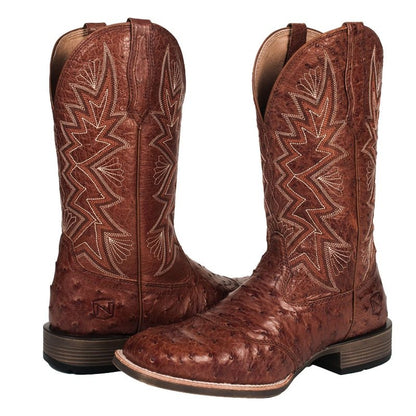 Noble Outfit Mens All Arnd Duke Ostrich Boots
