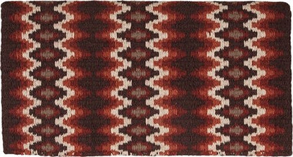 Mustang Mohair Woven Navajo Saddle Blanket