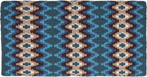 Mustang Mohair Woven Navajo Saddle Blanket