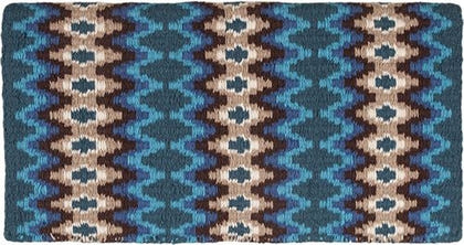 Mustang Mohair Woven Navajo Saddle Blanket