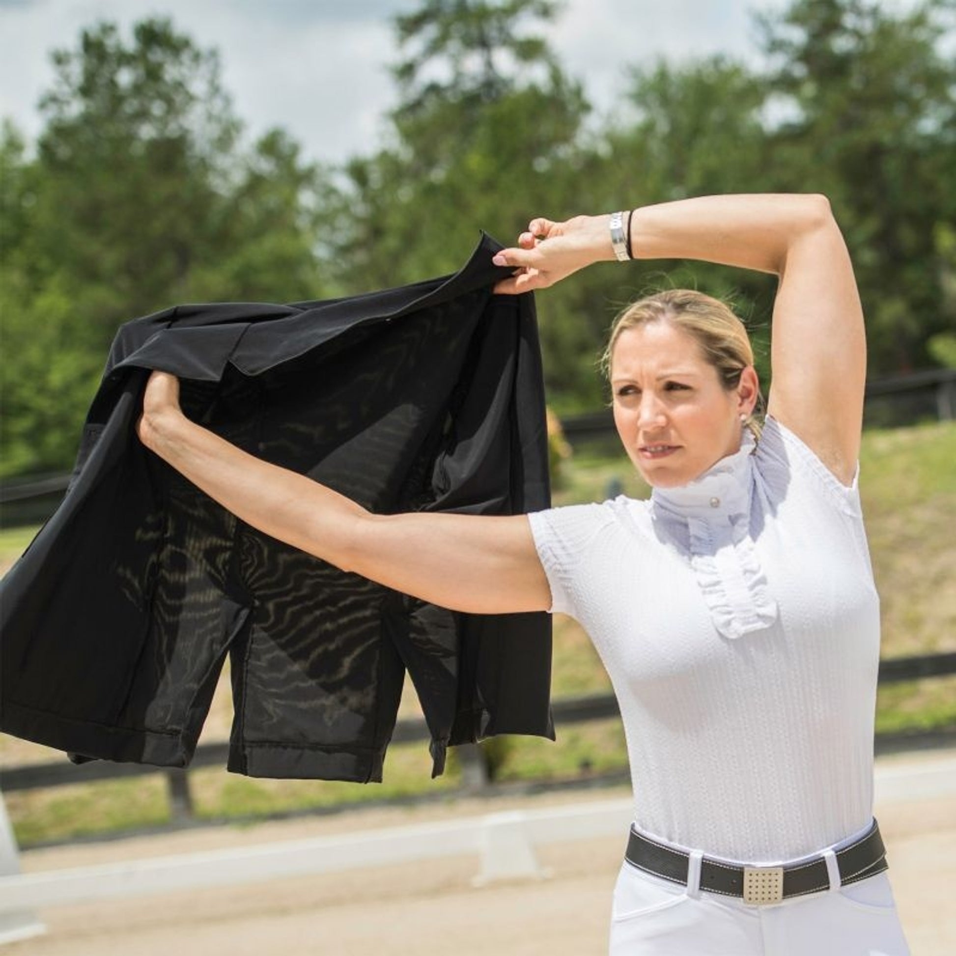 FITS New Zephyr Mesh Dressage Show Coat