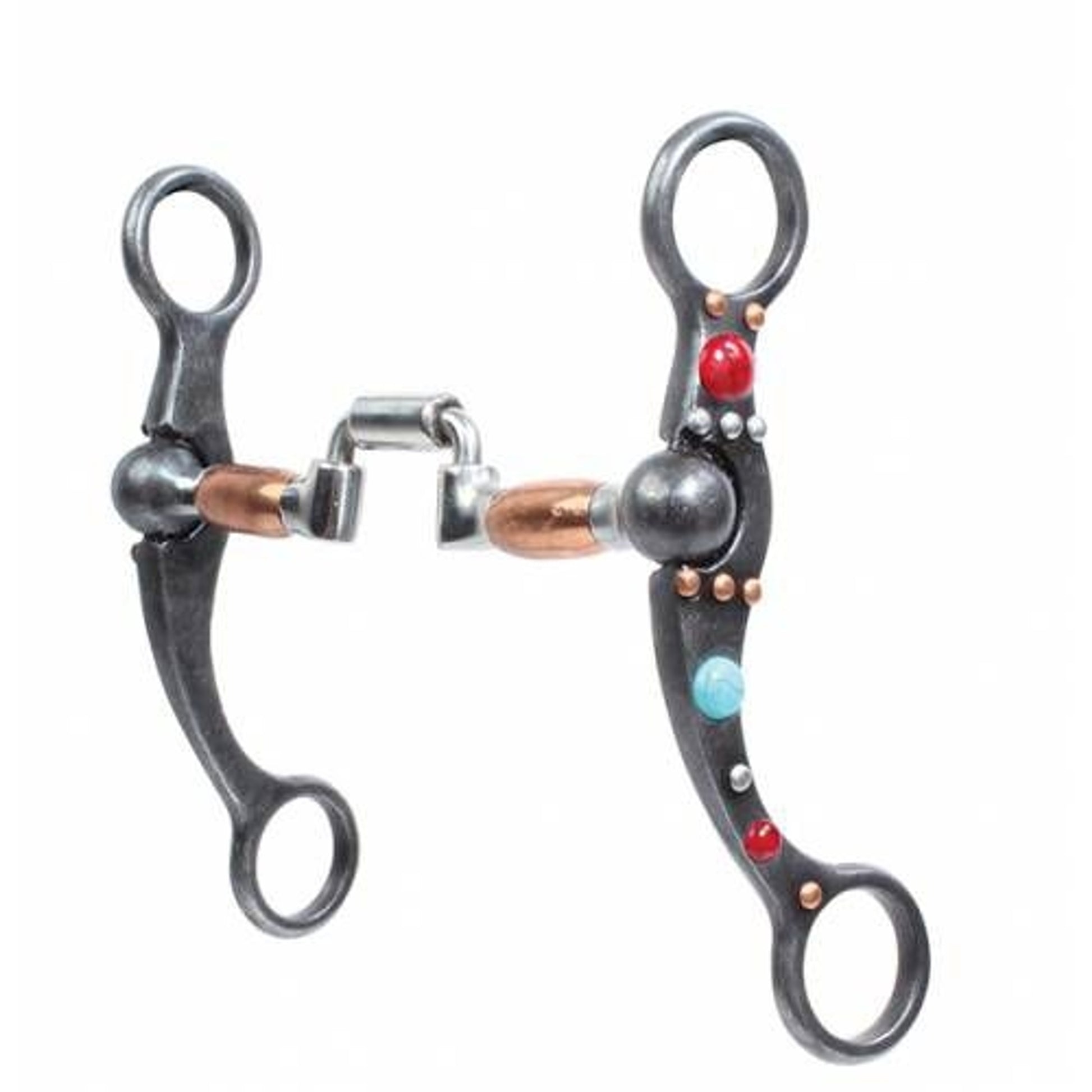 Pro Choice Stone Dot Shank Hinged Port Bit