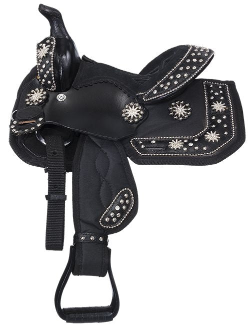 Tough1 Starlight Mini Sdl with Spur Rowel Conchos