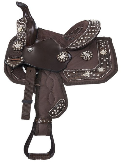 Tough1 Starlight Mini Sdl with Spur Rowel Conchos