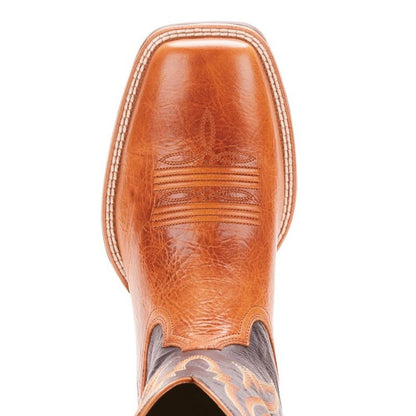 Ariat Mens Plano Wide Square Toe Blue Boots