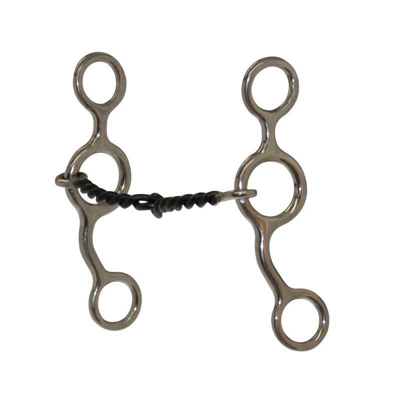 Diamond R 5/16in Junior Cowhorse Twist Snaffle Bit