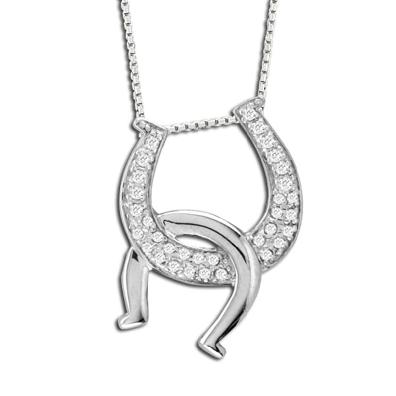 Kelly Herd Sterling Silver Horseshoe Pendant