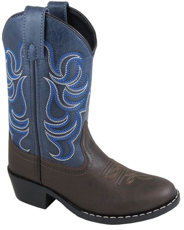 Smoky Mountain Kids Monterey Navy Boots