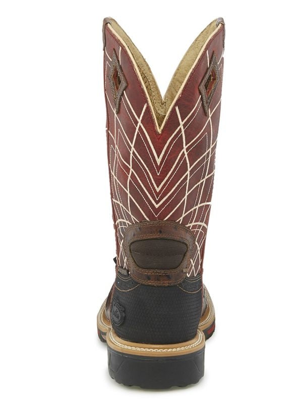 Justin Mens Derrickman Comp Ost Work Boots