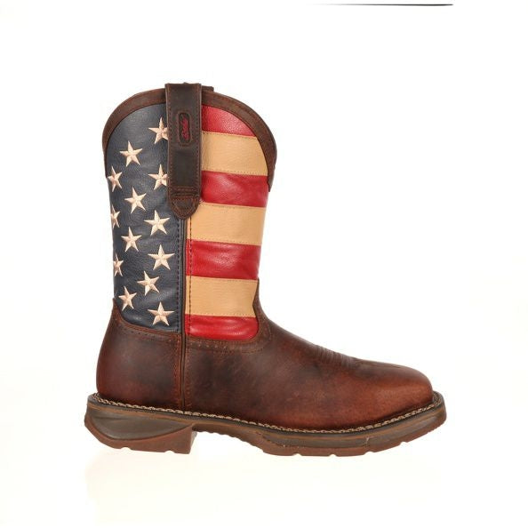 Rebel Durango Mens Steel Union Flag Boots