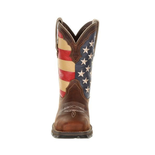 Lady Rebel Durango Steel Toe Flag Work Boots