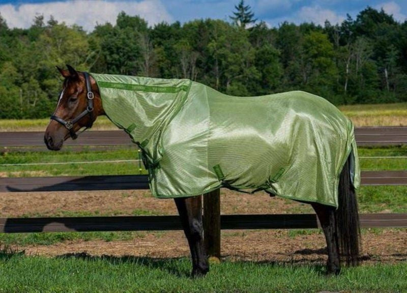 TuffRider Sport Mesh Fly Sheet Plaid
