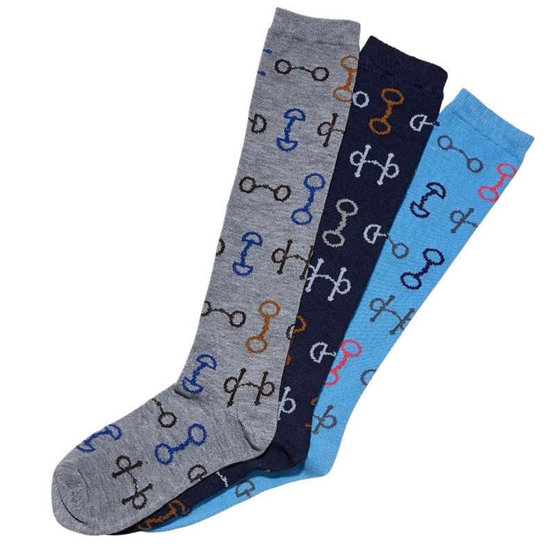 Snaffle Bits Knee Socks 3-Pack