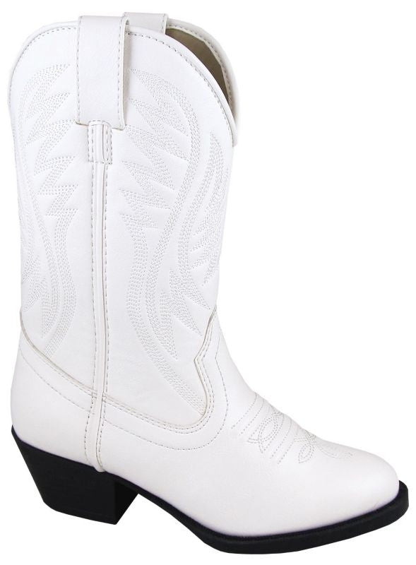 Smoky Mountain Youth Mesquite II White Boots