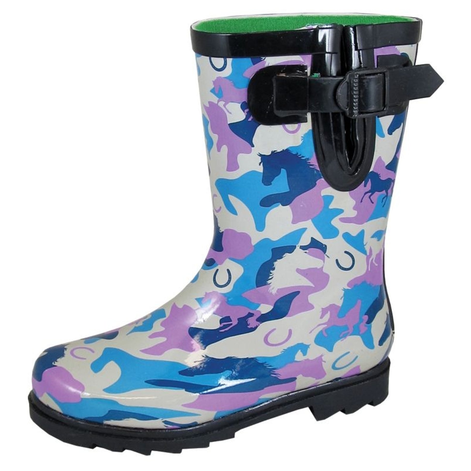Smoky Mountain Childs Hidden Horse Rubber Boots