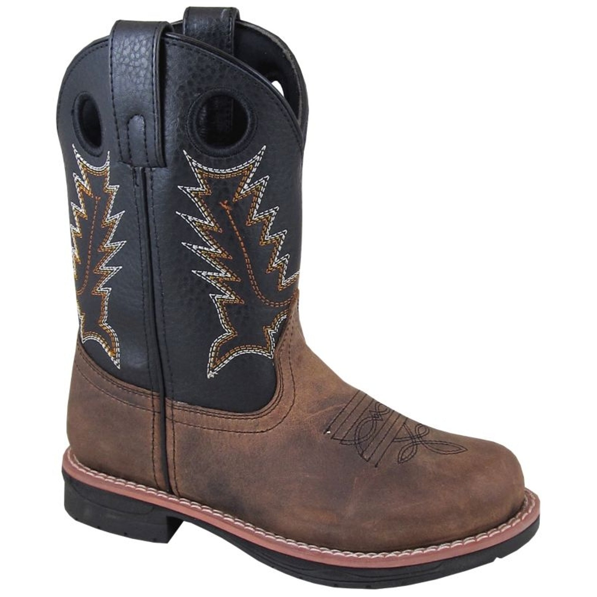 Smoky Mountain Childrens Black Buffalo Boots