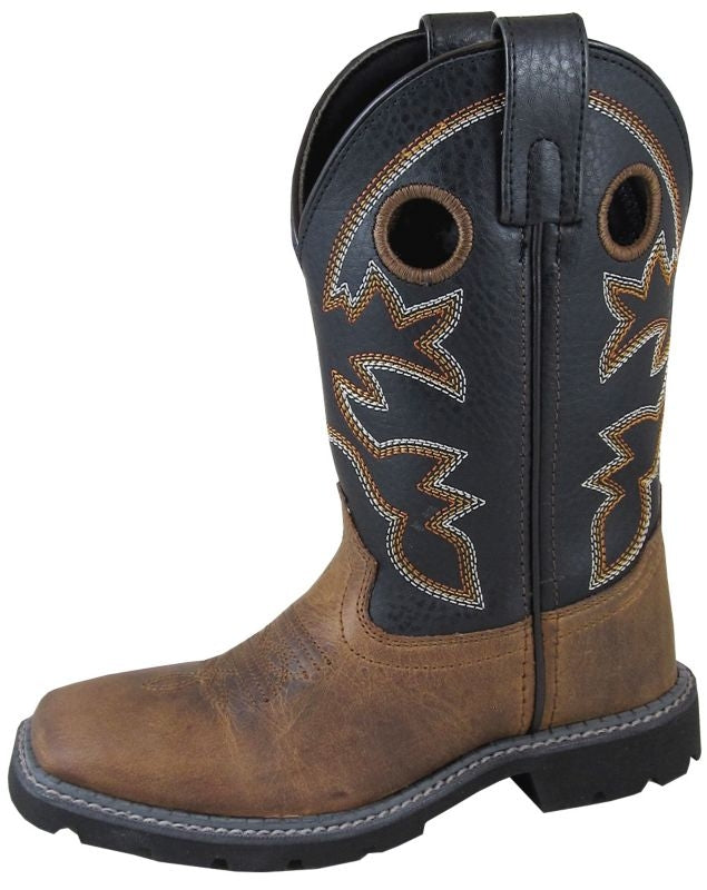 Smoky Mountain Childrens Black Stampede Boots