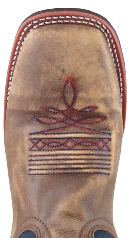 Smoky Mountain Mens Stars/Stripes Sq Boots
