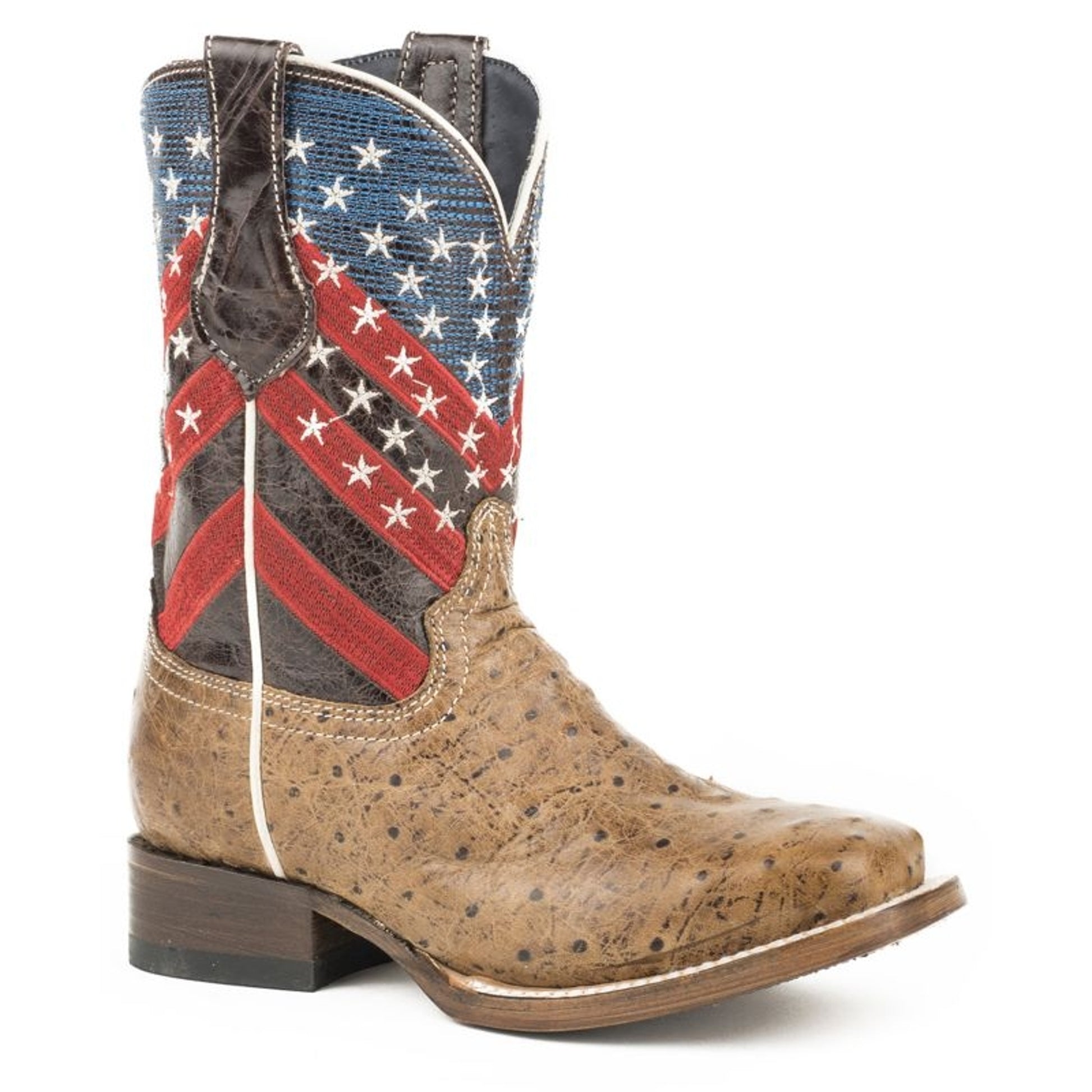 Roper Little Kids Amber Waves Multi Boots