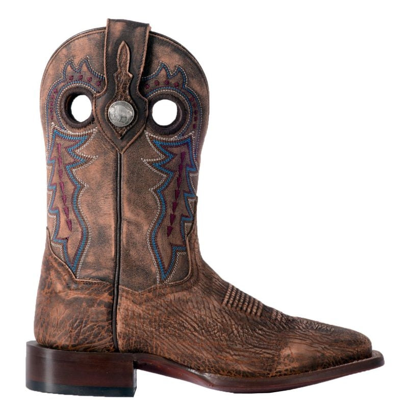 Dan Post Mens 12in Badlands Sq Tan Boots