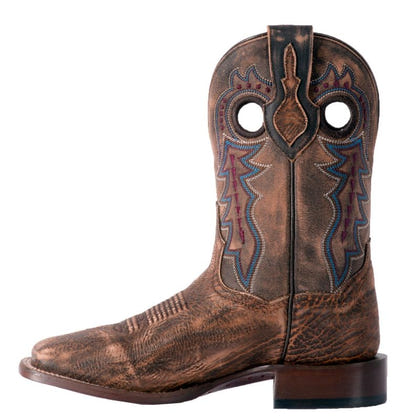 Dan Post Mens 12in Badlands Sq Tan Boots