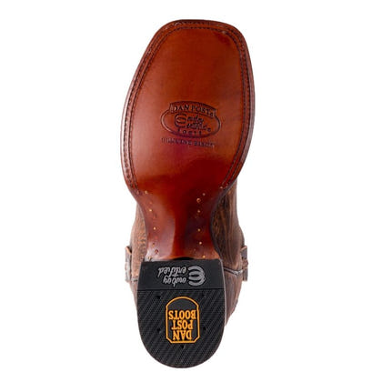 Dan Post Mens 12in Badlands Sq Tan Boots