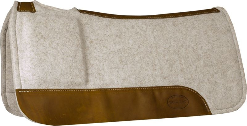 Mustang Contoured Poron XRD SHIM Fit Pad Tan Wool