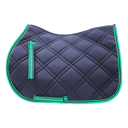 Loveson Saddle Pad Cob/Horse Bk/Wh