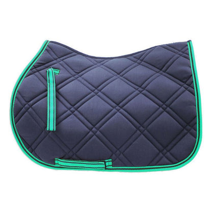 Loveson Saddle Pad Cob/Horse Bk/Wh