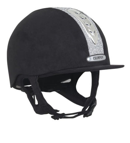 Champion X-Air Dazzle Plus Helmet 7 1/2 Black/Blac