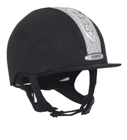 Champion X-Air Dazzle Plus Helmet 7 1/2 Black/Blac