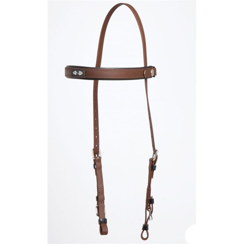 Zilco Dlx Endurance Bridle/Headstall Full Black