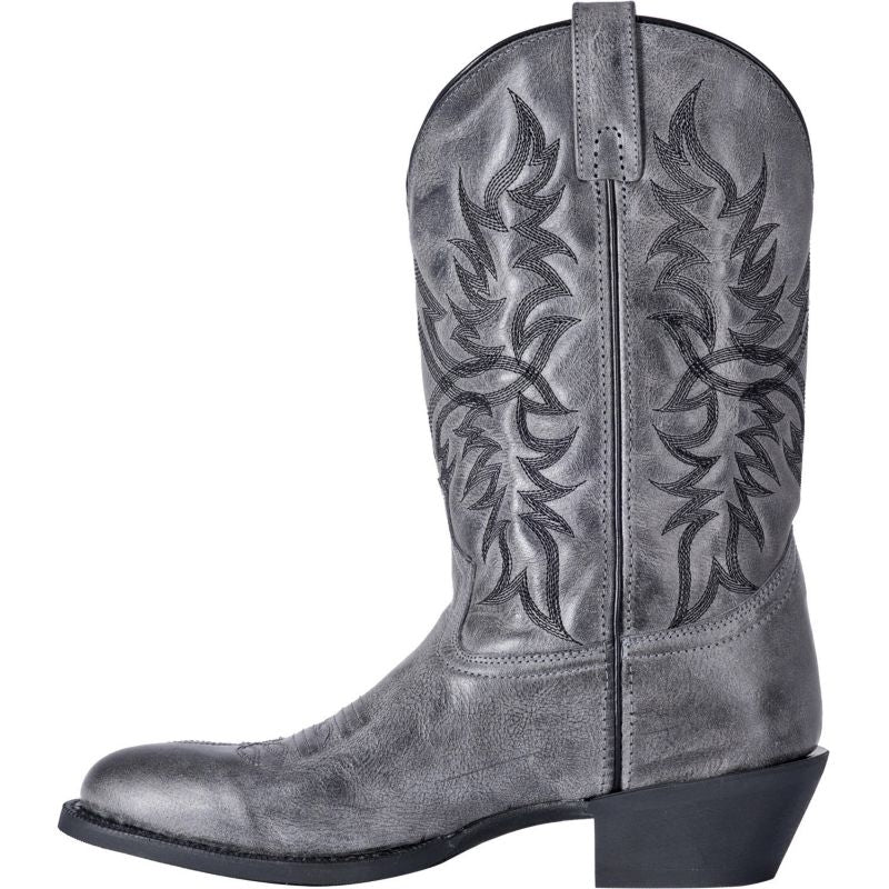 Laredo Mens Harding Round Toe Gray Boots