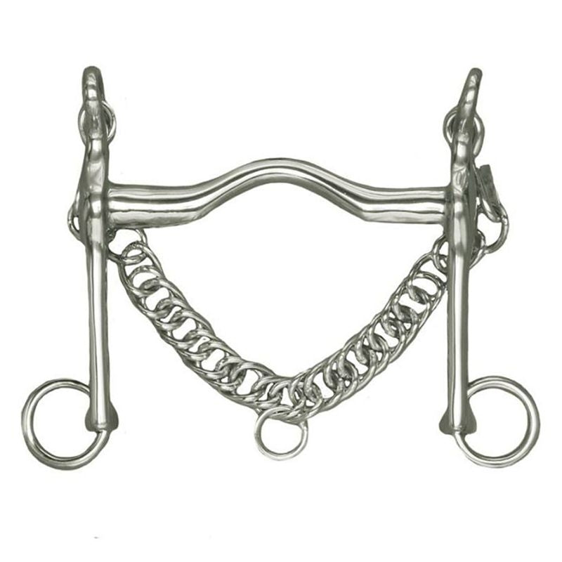 Albacon German Silver Wide Port Weymouth Bit