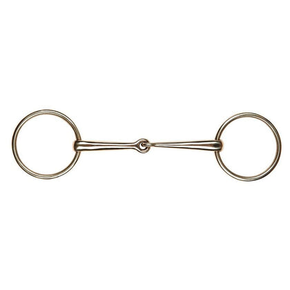Albacon German Silver Solid Mouth Bradoon Bit