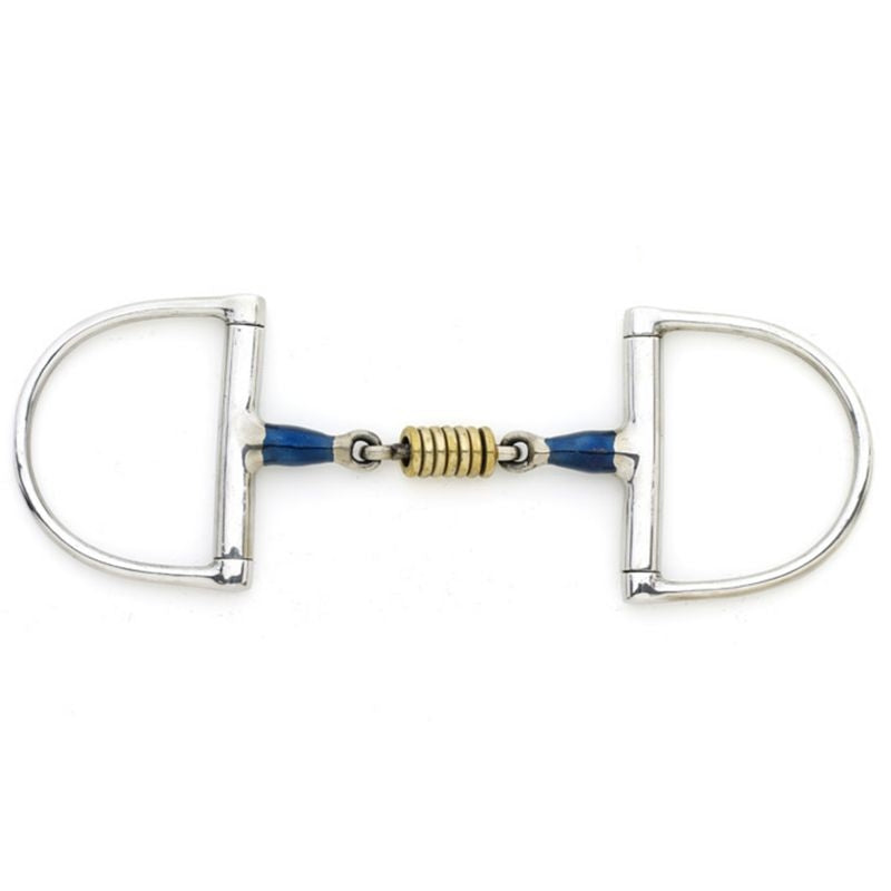 Blue Steel King Dee with Brass Rollers Bit