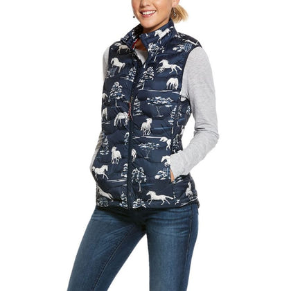 Ariat Ladies Ideal 3.0 Down Vest Small Antique Mos