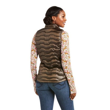 Ariat Ladies Ideal 3.0 Down Vest Small Antique Mos