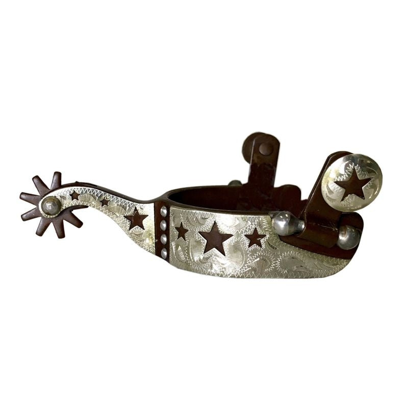 Colorado Saddlery Youth with stars Spurs