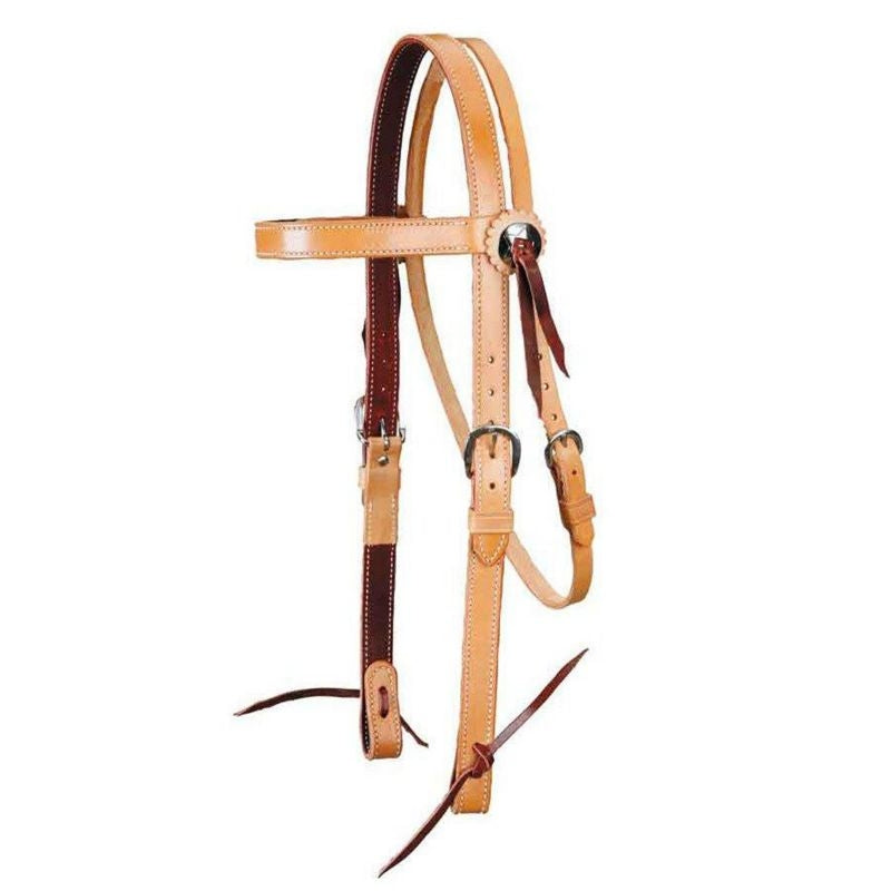 Colorado Saddlery 1in Skirting Browband Headstall