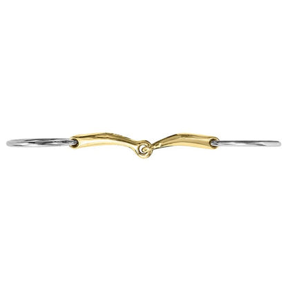 Sanft Curve Mouth Loose Ring Snaffle Bit 14mm
