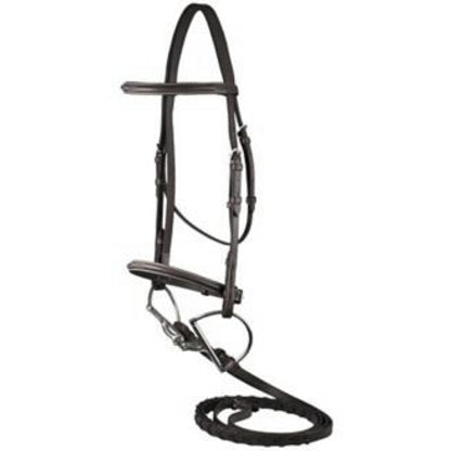 DaVinci Fancy Raise Bridle/Lace Rein