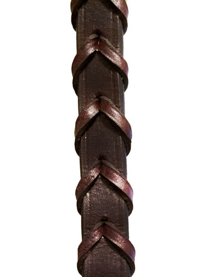 Gatsby Fancy Stitched Raised English Bridle