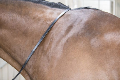 DaVinci Flat Leather Grip Reins