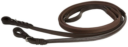 DaVinci Flat Rubber Reins/Buckle